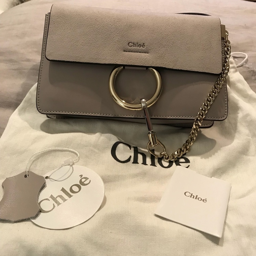 CHLOE SMALL FAYE SHOULDER BAG crossbody bag.
